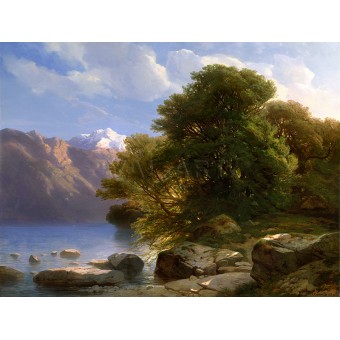Езерото край Тюн (1854) РЕПРОДУКЦИИ НА КАРТИНИ